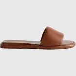 shoes Italian Leather Slide Sandal Quince $72