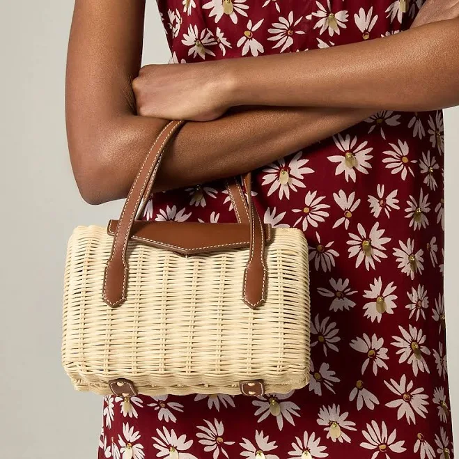 bag J.Crew Women's Rattan Top-Handle Bag J.Crew $178
