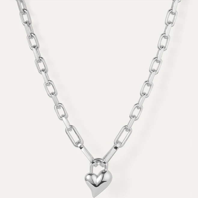 accessory Jenny Bird Padlock Heart Pendant Necklace Jenny Bird US $258