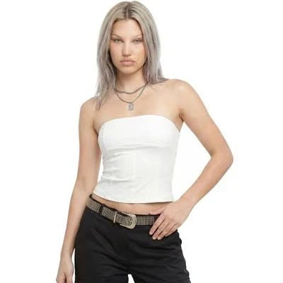 top Jess by Meiko Women's Strapless Fitted Seam Bandeau Top Target $20.99