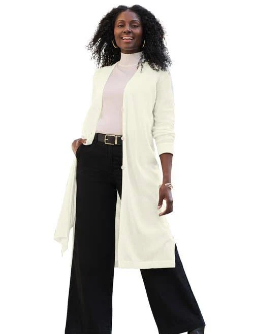outerwear Jessica London Women's Fine Gauge Duster Cardigan Nordstrom $55.24