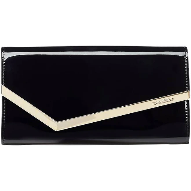bag Jimmy Choo Women's Emmie Leather Clutch 24S $895.5
