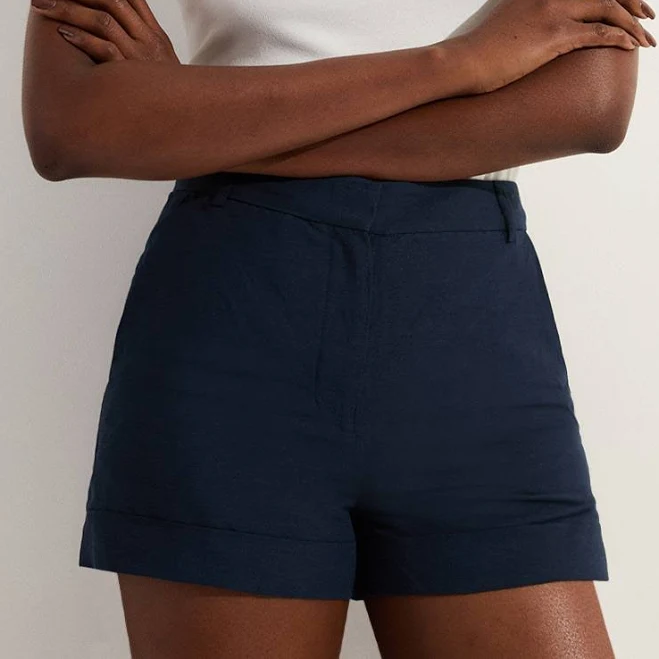 shorts Karen Millen Women's Premium Tailored Linen Shorts boohoo USA $69