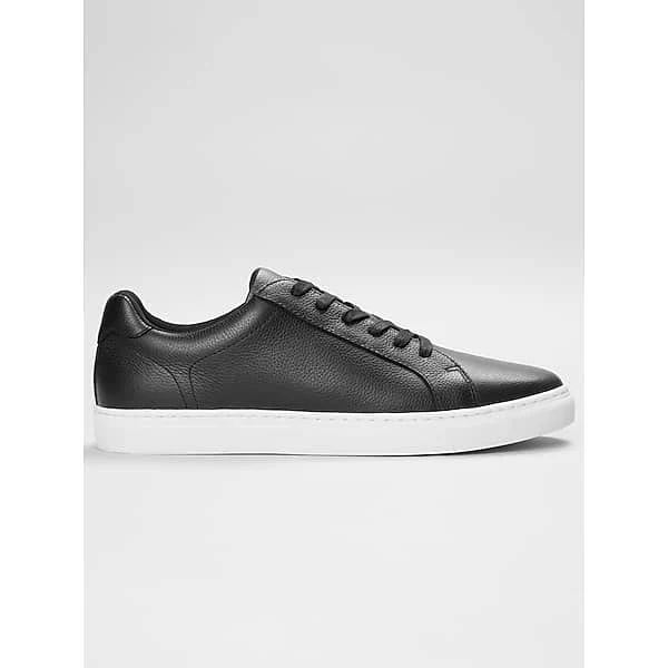 sneakers Kenneth Cole Men's Low Top Pebble Grain Leather Sneakers Men's Wearhouse $69.99