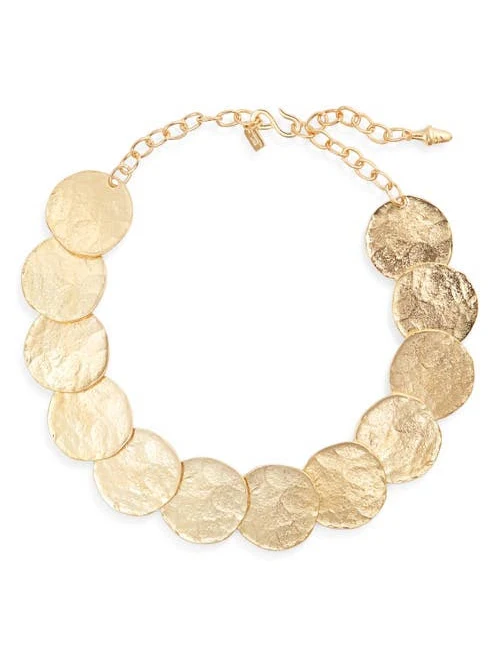 accessory Kenneth Jay Lane Hammered Coin Statement Necklace Nordstrom $165