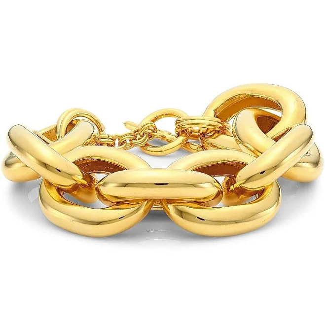 accessory Kenneth Jay Lane Women's Wide Chain Bracelet Saks Fifth Avenue $240