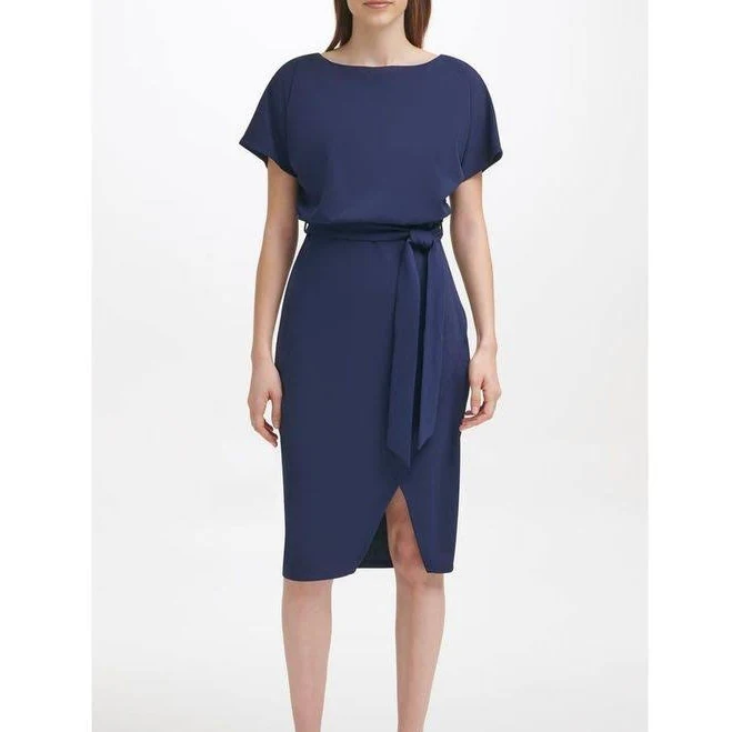 dress Kensie Women's Blouson Wrap Dress Lyst $49.97