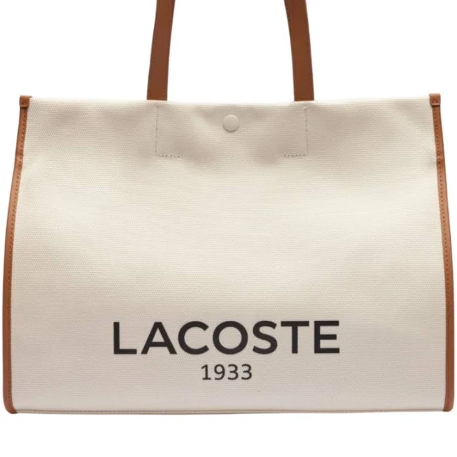 bag Lacoste Large Heritage Canvas Tote Macy's $155