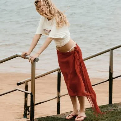 top Ladies H&M Oversized Printed T-Shirt H&M $12.49