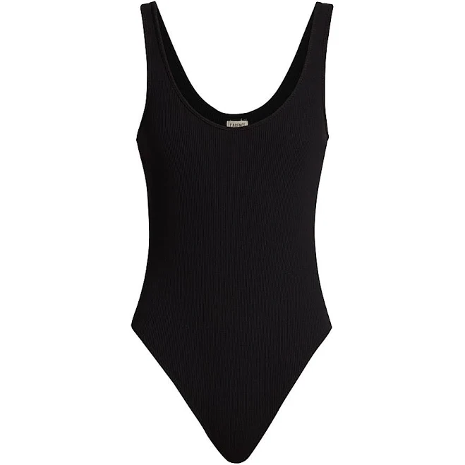 bodysuit L'AGENCE Women's Nica Scoop Neck Tank Bodysuit Saks Fifth Avenue $170