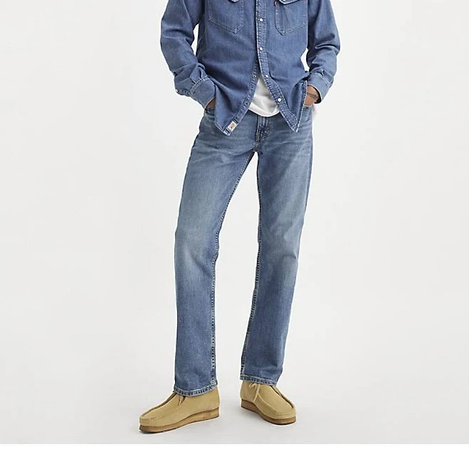 bottoms Levi's 514 Straight Fit Men's Jeans - Medium Wash 40 x 30 Levi's $35.98