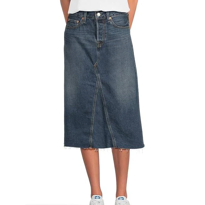 skirt Levi's High-Rise A-Line Midi Decon Skirt Women's 6pm.com $62.65