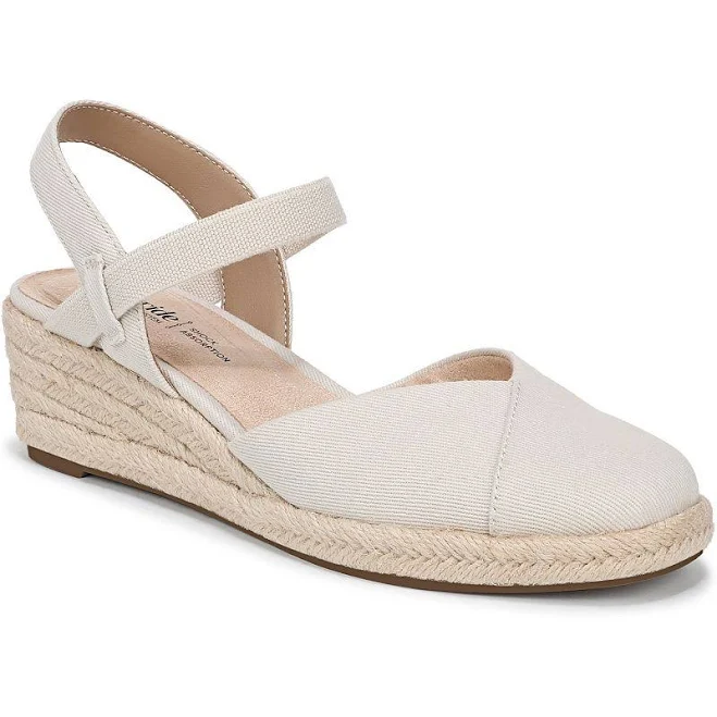 shoes LifeStride Women's Pilar Espadrille Wedge Sandals with Soft System Comfort Technology Kohl's $54.39