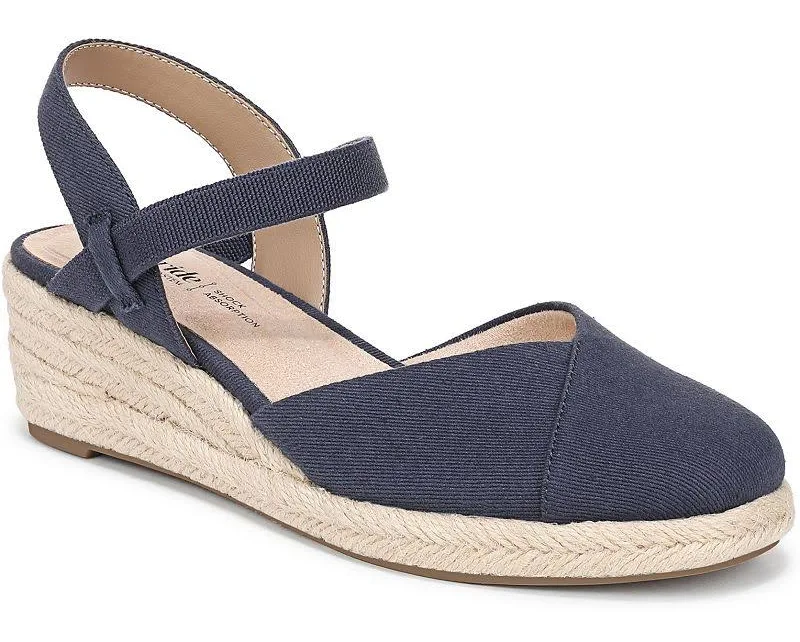 shoes LifeStride Women's Pilar Espadrille Wedge Sandals with Soft System Comfort Technology Kohl's $55.99
