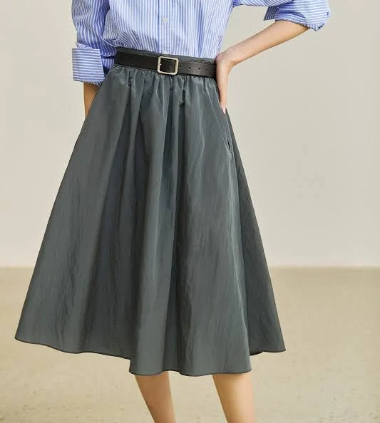 skirt Lily Water-Repellent A-Line Skirt lilystudio.com $48