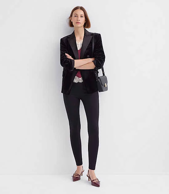 leggings Loft Women's Darted Ponte Leggings LOFT $17.95