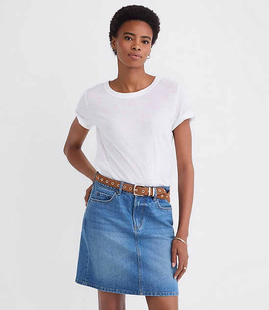 top Loft Women's Everyday Crew T-Shirt LOFT $14.38