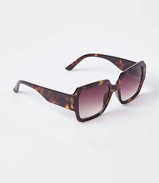 accessory Loft Women's Oversized Square Sunglasses LOFT $14.78