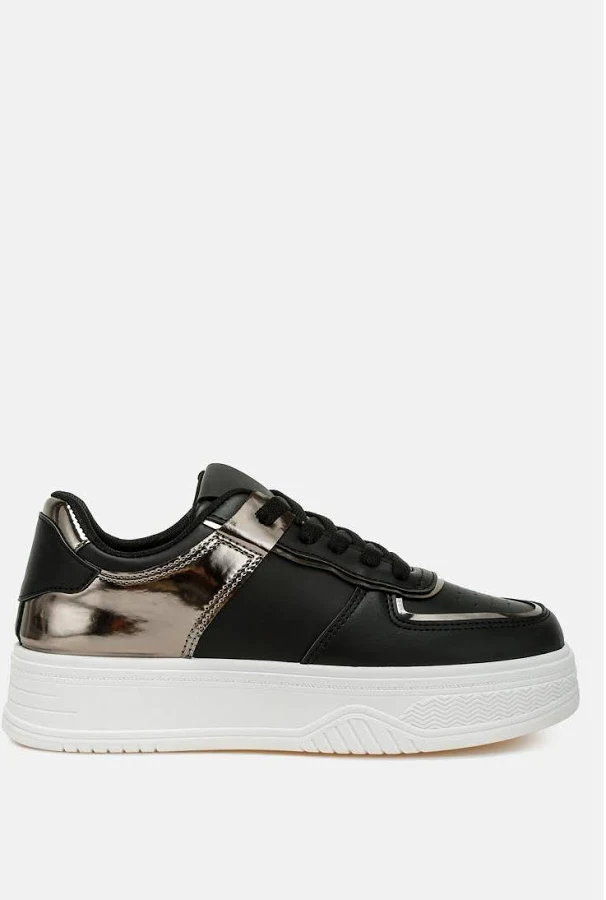 shoes London Rag Scouts Metallic Paneling Platform Sneakers Macy's $50.04