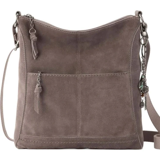 bag Lucia Mushroom Suede Crossbody Bag Nordstrom $99