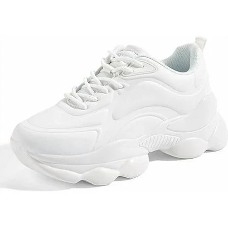 shoes Lucky Step Women's 90s Platform Chunky Sneakers Walmart - LUCKY STEP $32.99