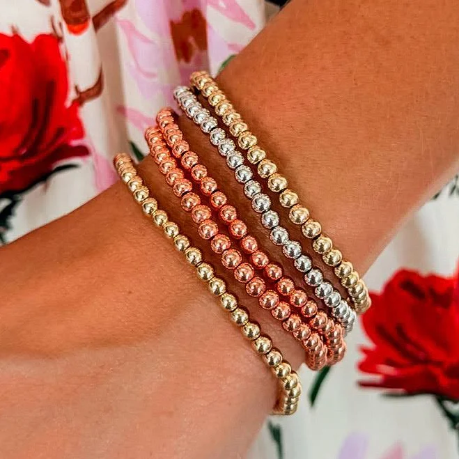 accessory Luxe Beaded Stacking Bracelets Jules & James Boutique $19.99