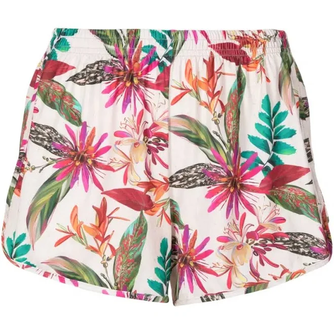 bottom Lygia & Nanny Lee Floral-Print Shorts ModeSens $51