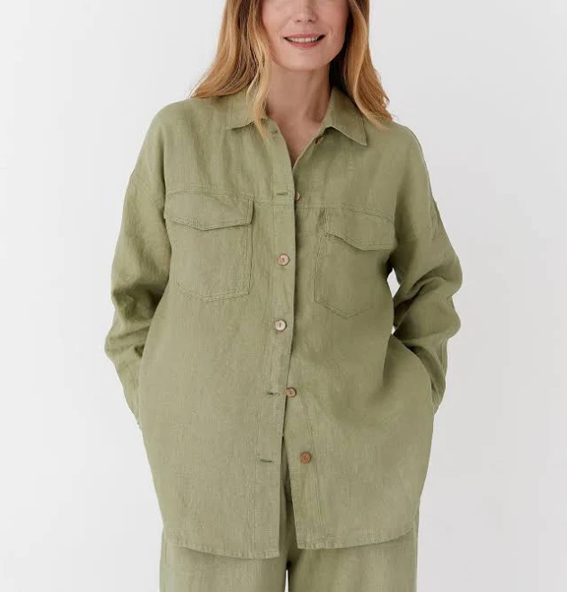 shirt MagicLinen Oversized Linen Shirt Sumba MagicLinen $58.5