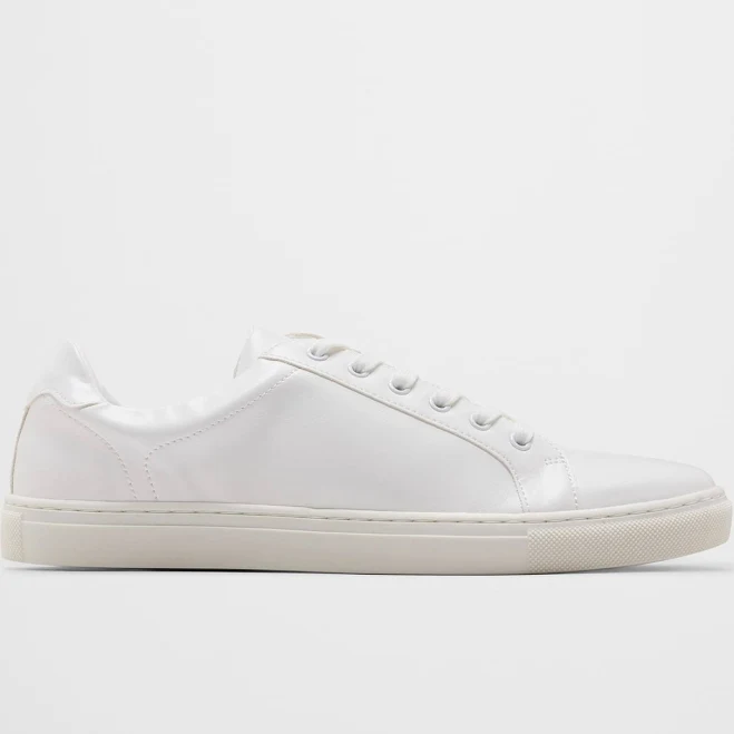 sneakers Men's Vegan Leather Sneakers Banana Republic Factory $40.5