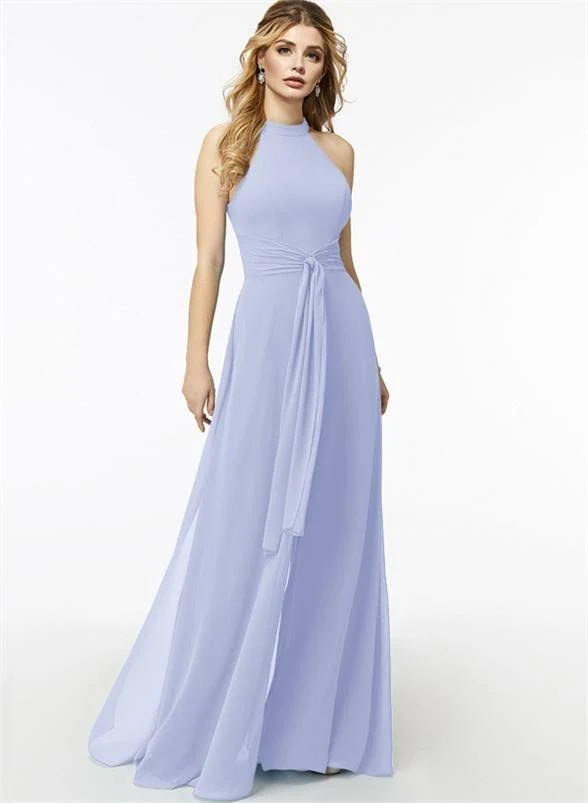 jumpsuit Missacc High Neck Cascading Ruffles Bridesmaid Jumpsuit Missacc $82