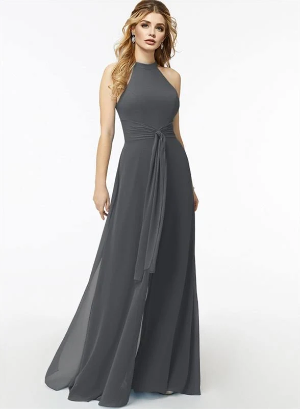 jumpsuit Missacc High Neck Cascading Ruffles Bridesmaid Jumpsuit Missacc $82