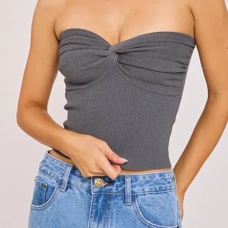 tube top Mooloola Women's Bianca Knit Tube Top City Beach $21.99