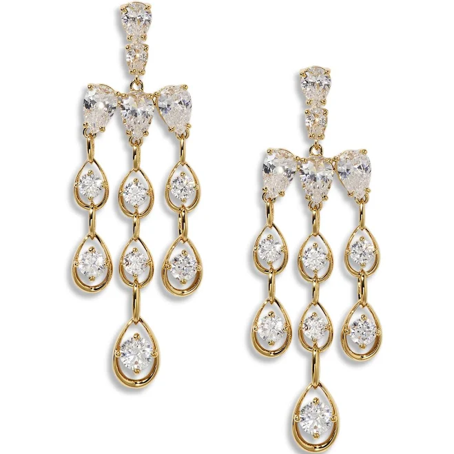 accessory Nadri Women's It Girl Cubic Zirconia Chandelier Earrings Bloomingdale's $92