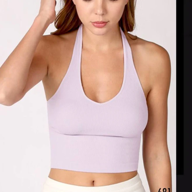 top Nikibiki Ribbed Halter Top Poshmark $19