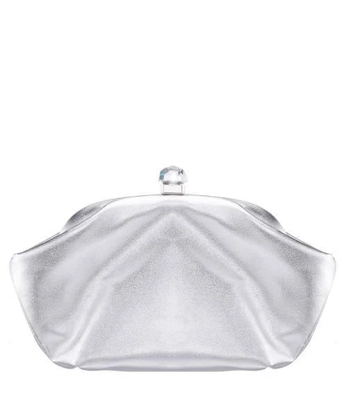 bag Nina Lyric Metallic Faux Leather Clutch Nordstrom $88