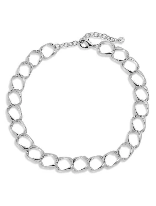 accessory Nordstrom Oversize Curb Link Silver Necklace Nordstrom $27