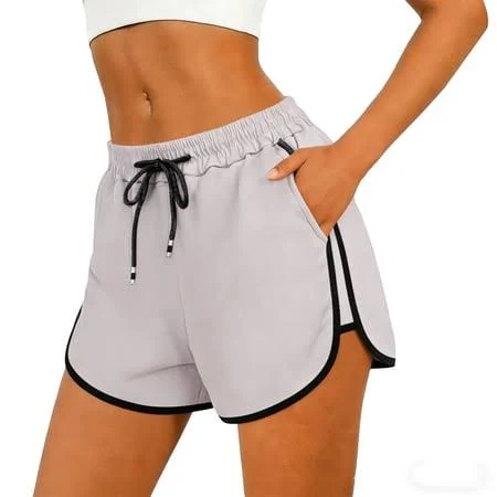 shorts Noric Women's Quick-Dry Breathable Running Shorts with Side Pockets Walmart - Linmk $8.59