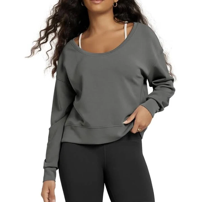 sweatshirt Ododos Women's Modal Wide Scoop Neck Oversize Sweatshirt Poshmark $114