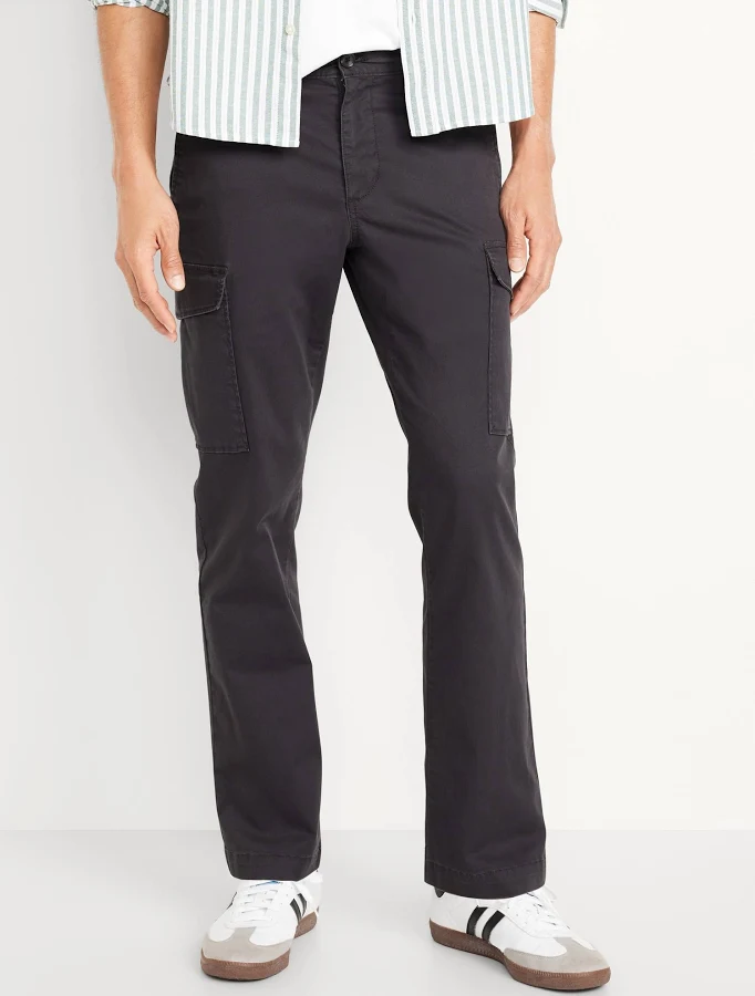 cargo pants Old Navy Men's Refined Tailored Cargo Pants Old Navy $24.99