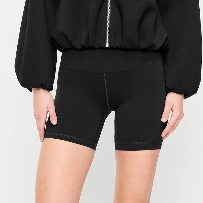 shorts Old Navy Women's High-Waisted Studiosmooth Biker Shorts Old Navy $13.49