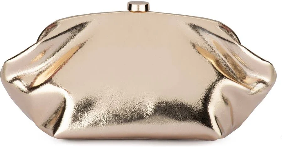 bag Olga Berg Tally Metallic Clutch Nordstrom $99