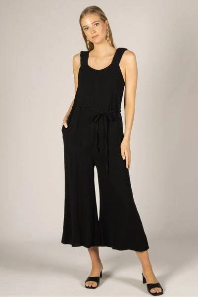 jumpsuit P. Cill Linen Scrunchie Strap Culotte Jumpsuit Wanderlust By Abby $50