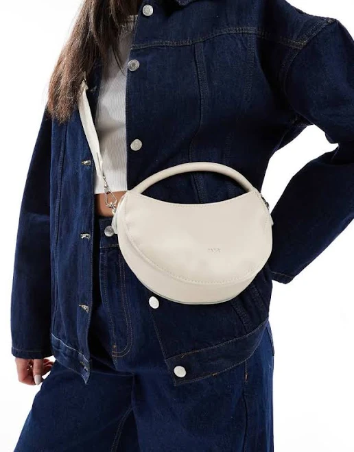 bag PASQ Circle Grab Bag with Crossbody Strap ASOS $28