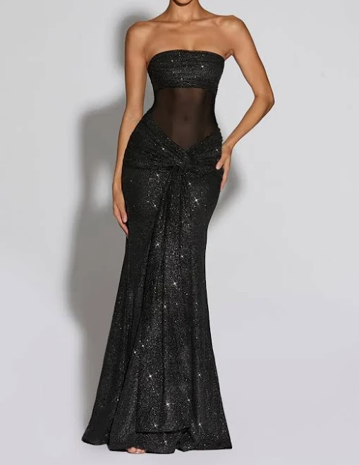 dress Paula Sparkle Maxi Dress Babyboo Fashion $180