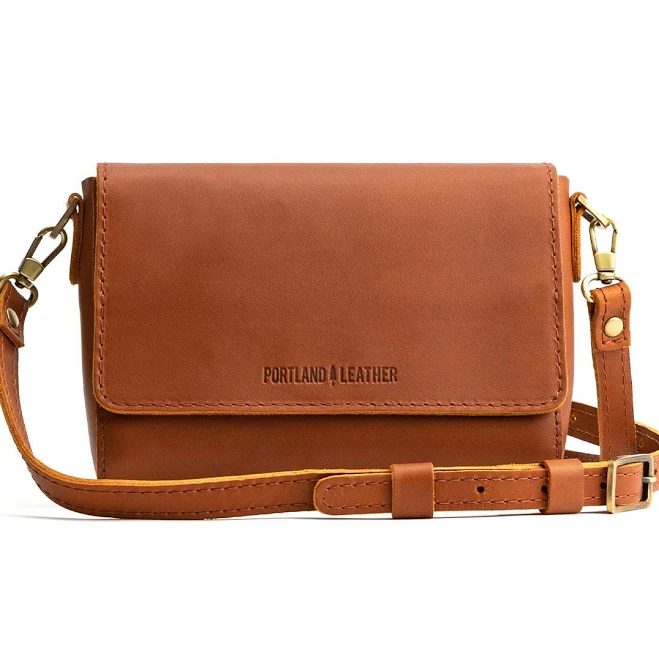 bag Portland Leather Goods Metro Crossbody Bag for Women – Handmade from the Finest Full-Grain Hides Portland Leather Goods $73.5