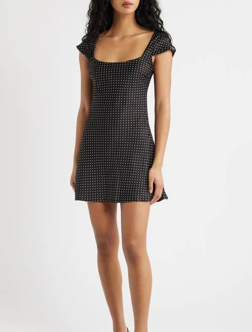 dress Princess Polly Lucienna Polka Dot Mini Dress Nordstrom $75