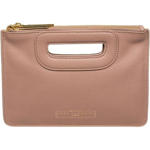 bag Pure Luxuries London Esher Leather Clutch Bag Next USA $75