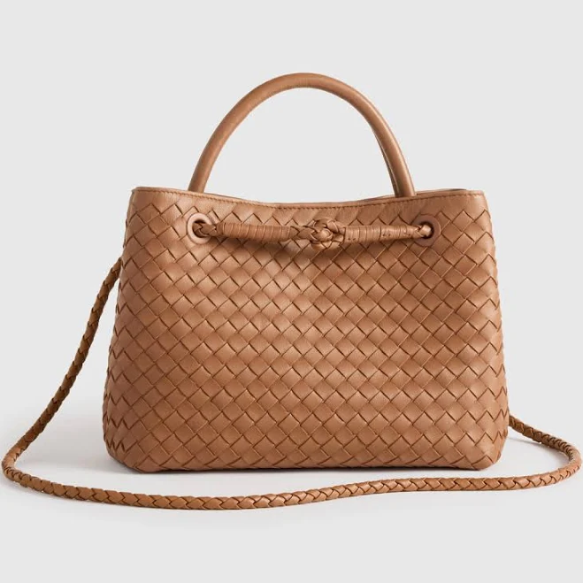 bag Quince Handwoven Italian Leather Mini Satchel Quince $132