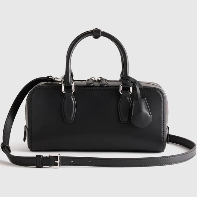 bag Quince Women's Italian Leather Mini Bowler Crossbody Satchel Quince $140