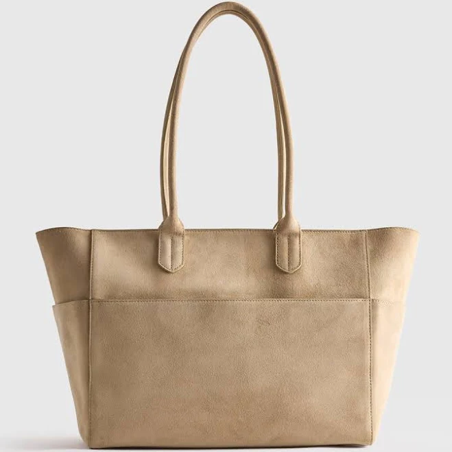 bag Quince Women's Italian Suede Shopper Tote Quince $178